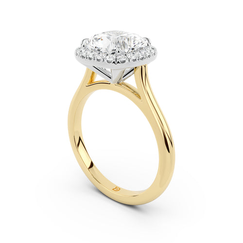 Aurora Halo Cathedral Ring