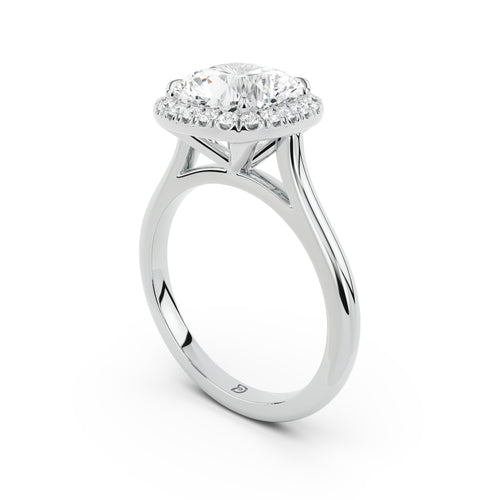 Aurora Halo Cathedral Ring