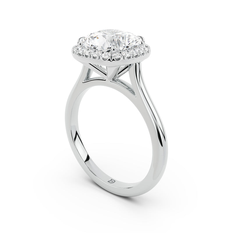 Aurora Halo Cathedral Ring