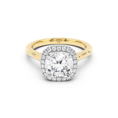 Aurora Halo Cathedral Ring