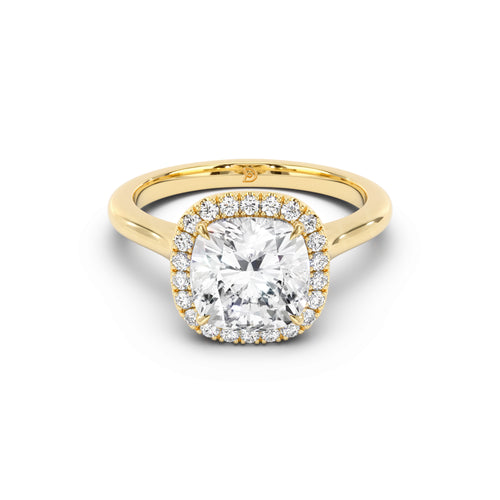 Aurora Halo Cathedral Ring