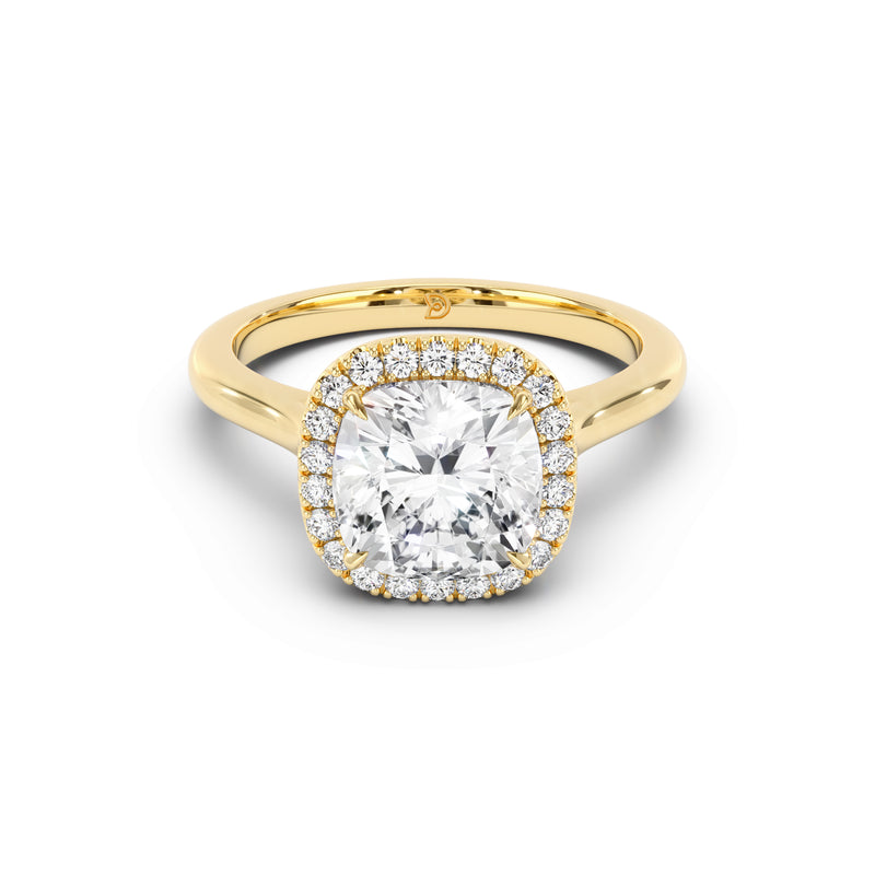 Aurora Halo Cathedral Ring