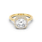 Aurora Halo Cathedral Ring