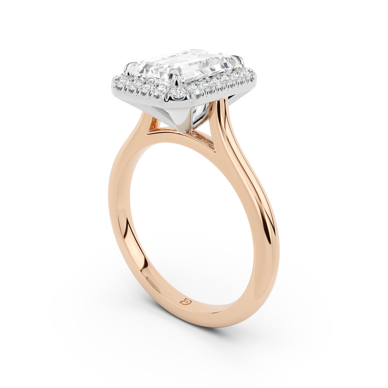 Aurora Halo Cathedral Ring