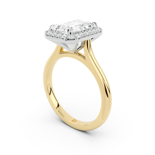 Aurora Halo Cathedral Ring