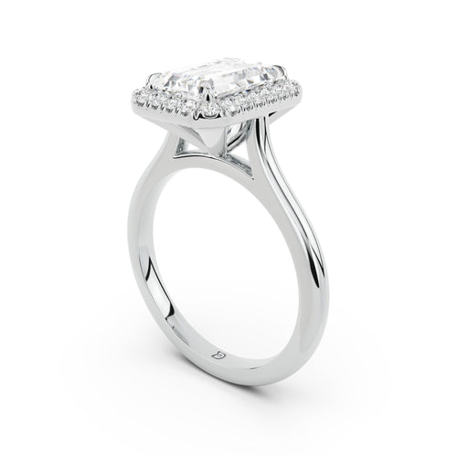 Aurora Halo Cathedral Ring