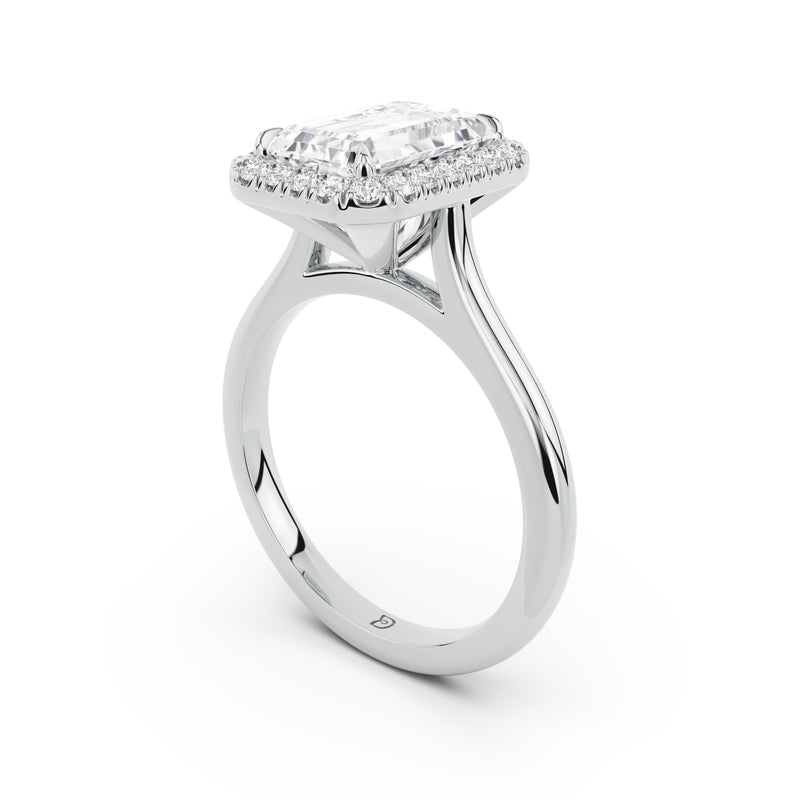 Aurora Halo Cathedral Ring