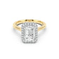 Aurora Halo Cathedral Ring