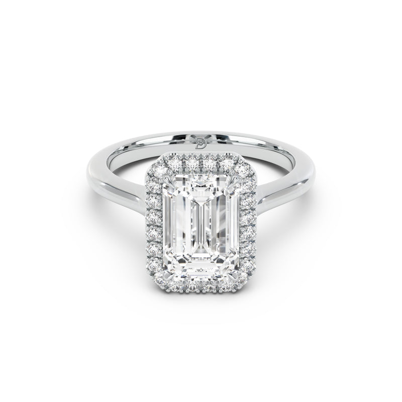 Aurora Halo Cathedral Ring