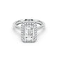 Aurora Halo Cathedral Ring