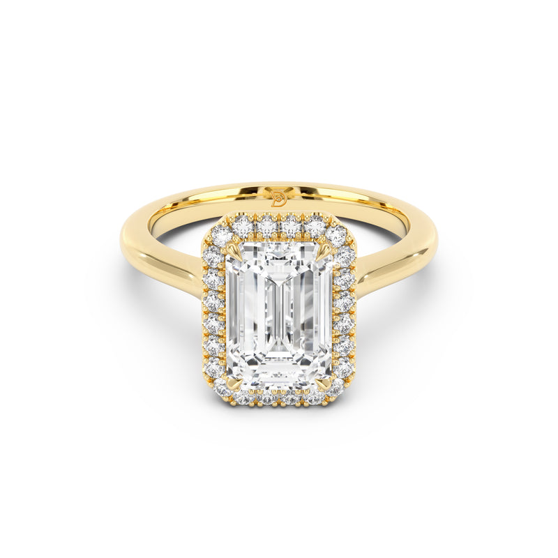 Aurora Halo Cathedral Ring