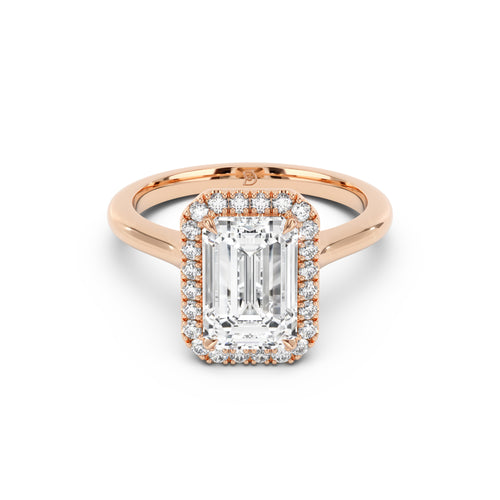 Aurora Halo Cathedral Ring
