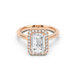 Aurora Halo Cathedral Ring