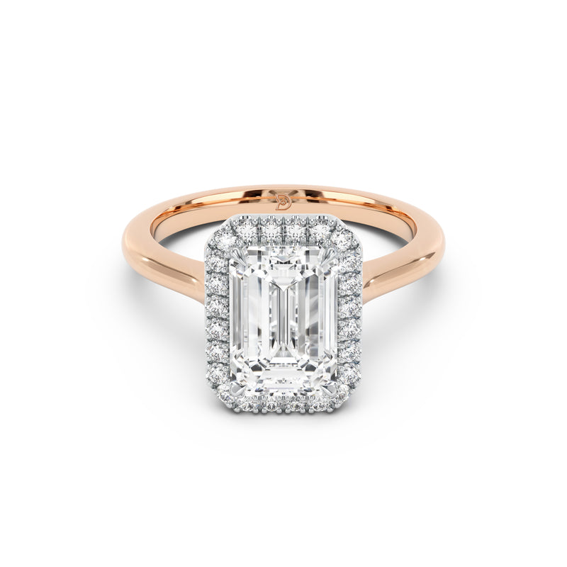 Aurora Halo Cathedral Ring