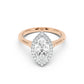 Aurora Halo Cathedral Ring