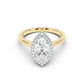 Aurora Halo Cathedral Ring