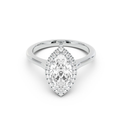 Aurora Halo Cathedral Ring