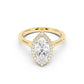 Aurora Halo Cathedral Ring