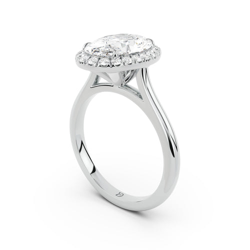 Aurora Halo Cathedral Ring