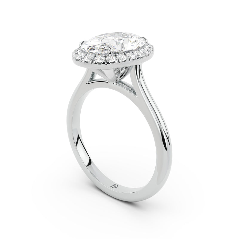 Aurora Halo Cathedral Ring