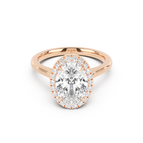 Aurora Halo Cathedral Ring