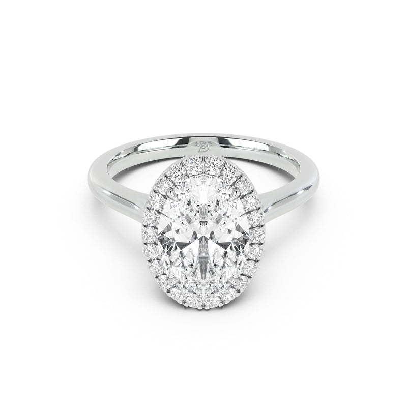 Aurora Halo Cathedral Ring