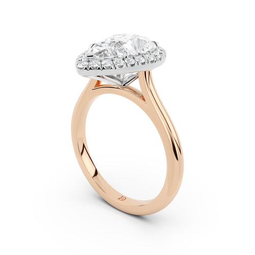 Aurora Halo Cathedral Ring