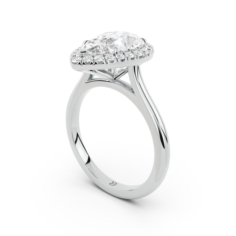 Aurora Halo Cathedral Ring