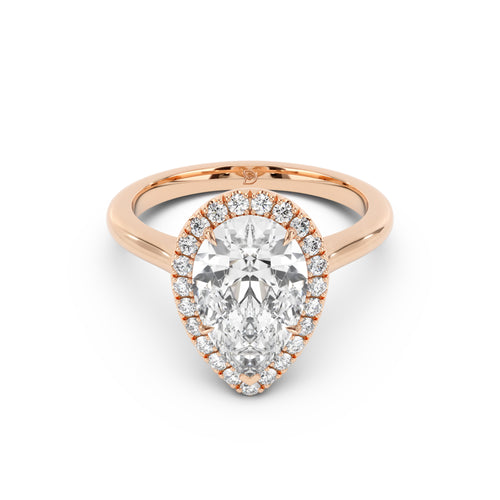 Aurora Halo Cathedral Ring