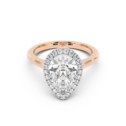 Aurora Halo Cathedral Ring