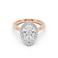 Aurora Halo Cathedral Ring