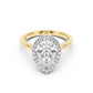 Aurora Halo Cathedral Ring