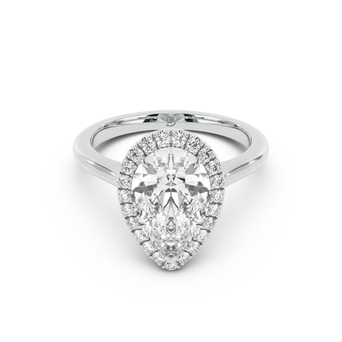 Aurora Halo Cathedral Ring