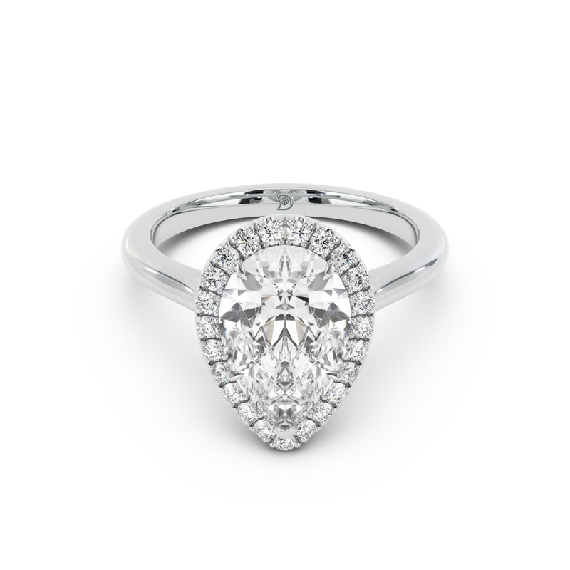 Aurora Halo Cathedral Ring