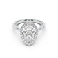 Aurora Halo Cathedral Ring