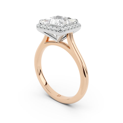 Aurora Halo Cathedral Ring