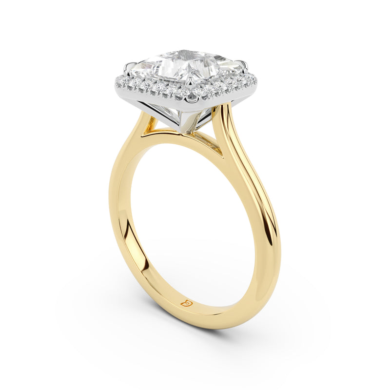 Aurora Halo Cathedral Ring