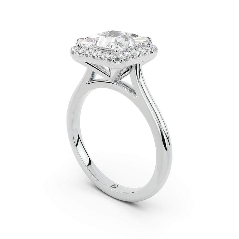 Aurora Halo Cathedral Ring