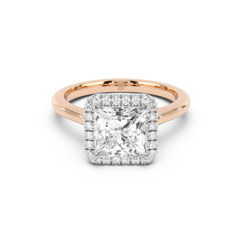Aurora Halo Cathedral Ring