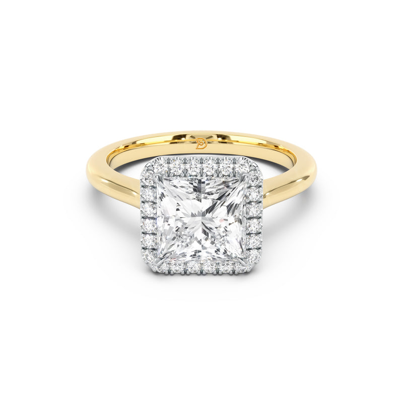 Aurora Halo Cathedral Ring