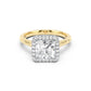 Aurora Halo Cathedral Ring