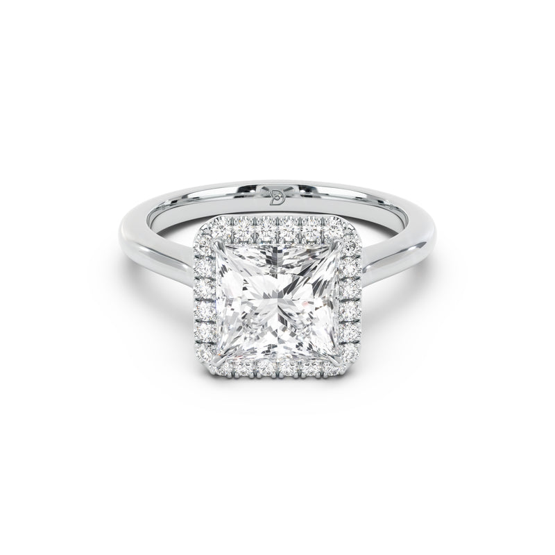 Aurora Halo Cathedral Ring