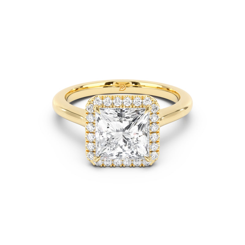 Aurora Halo Cathedral Ring
