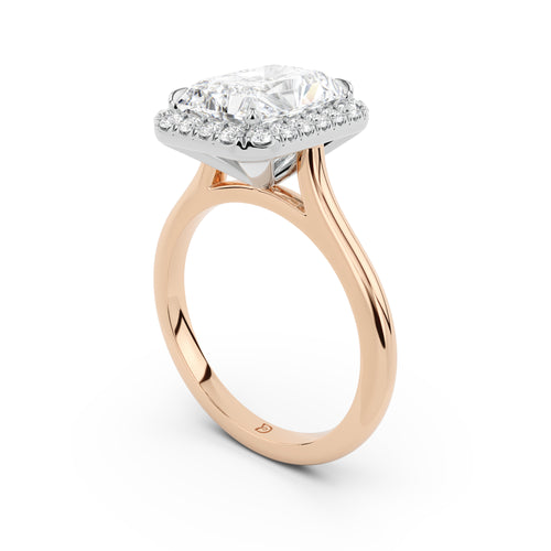 Aurora Halo Cathedral Ring