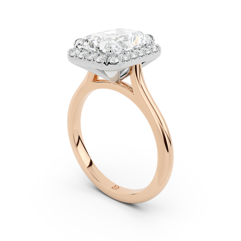 Aurora Halo Cathedral Ring