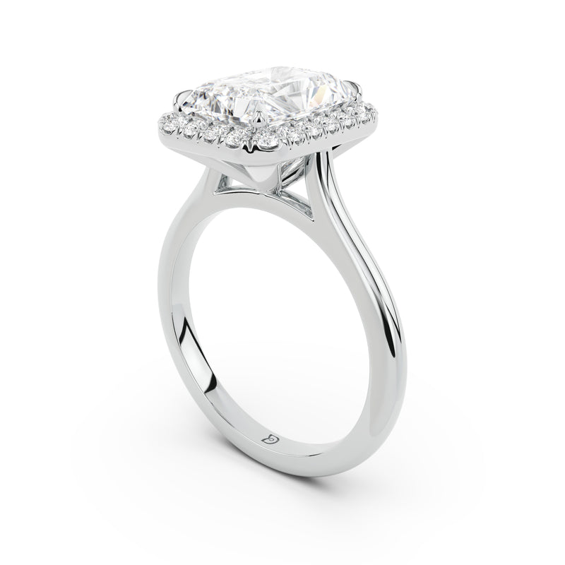 Aurora Halo Cathedral Ring