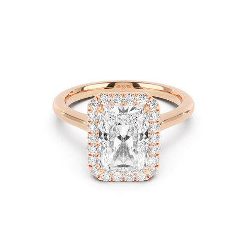Aurora Halo Cathedral Ring