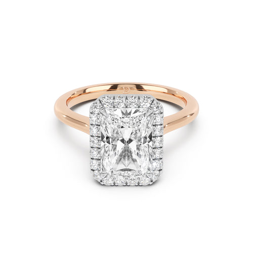 Aurora Halo Cathedral Ring