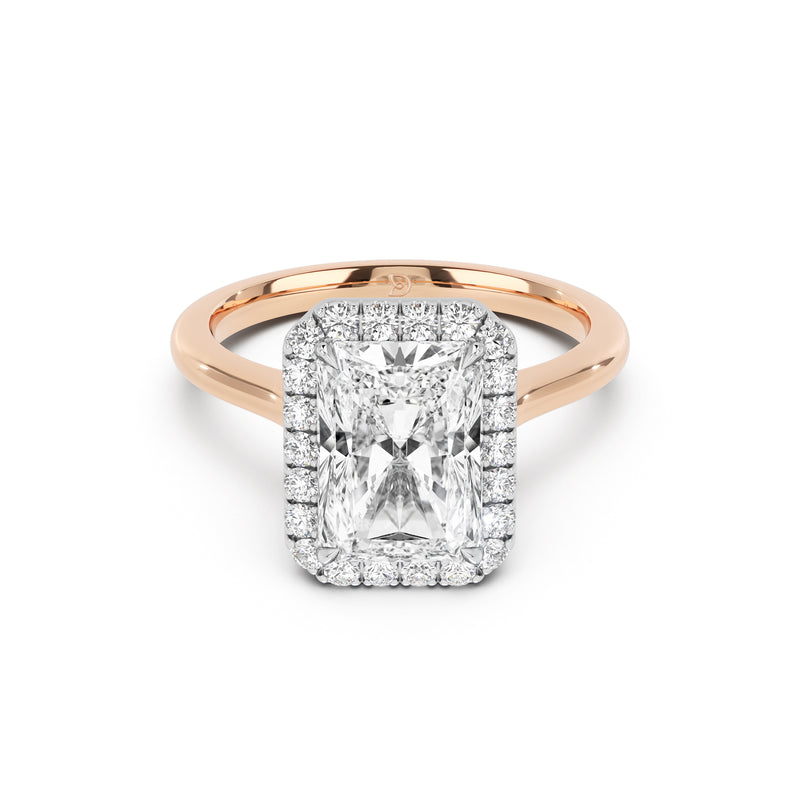 Aurora Halo Cathedral Ring