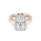 Aurora Halo Cathedral Ring